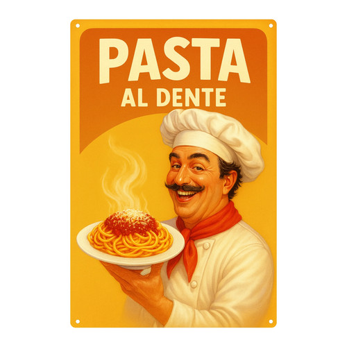 Pasta italia koch blechschild - italia,