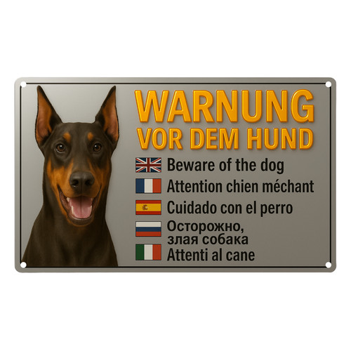 Hundeschild warnung vor dem - hundeschild,
