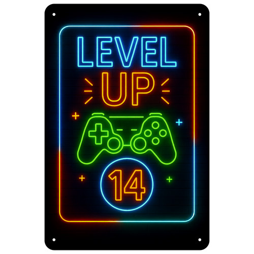Level geburtstag 14 - up,