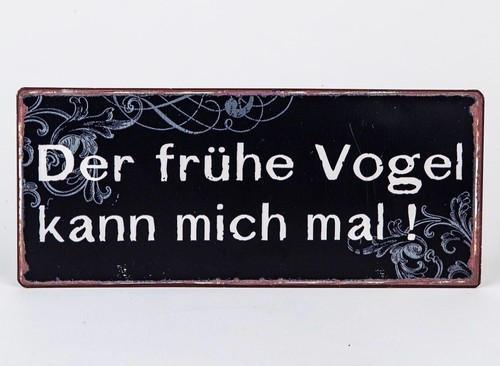 Blechschild wandschild - blechschild,