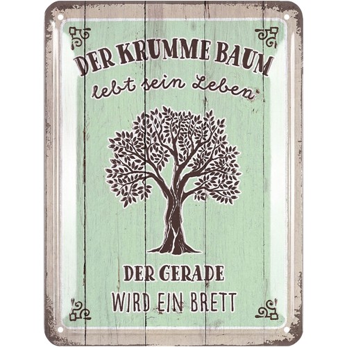 Retro blechschilder sprüche - retro,