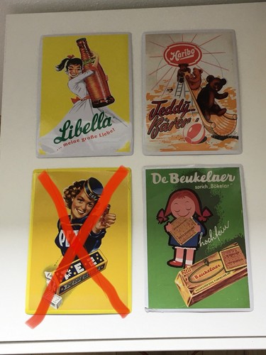 Nostalgische blechschilder - 3,