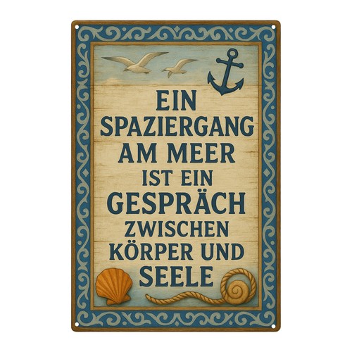 Friesen gespräch blechschild - gespräch,