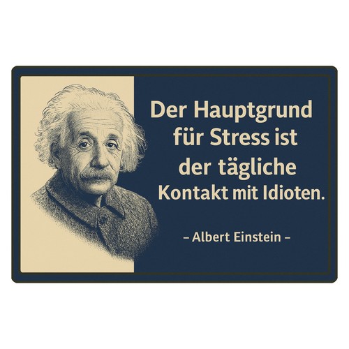 Einstein albert spruch stress - einstein,